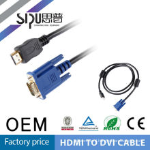 SIPU 15 pin dvi to hdmi cable micro hdmi to dvi cable
